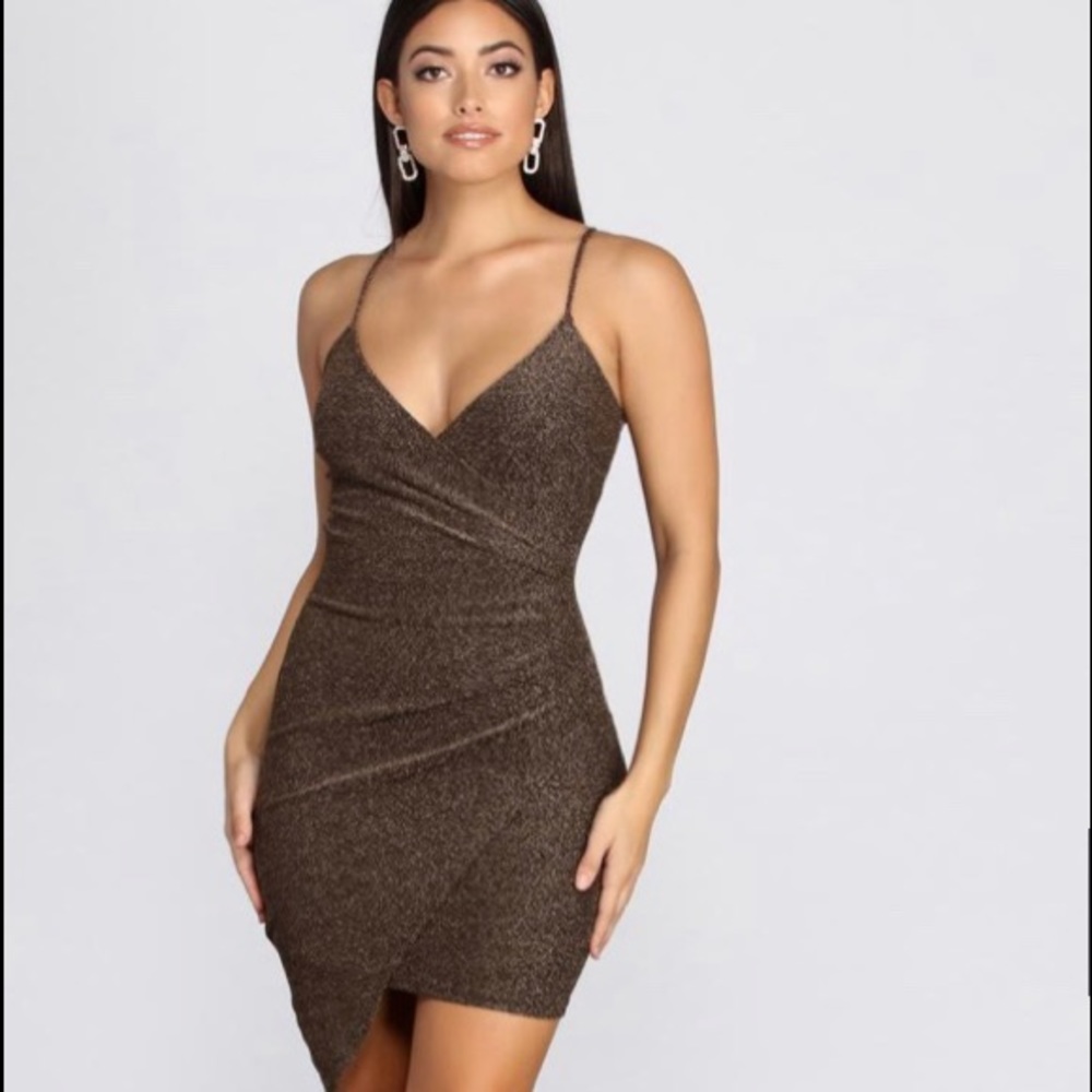 Windsor Glitter mini dress